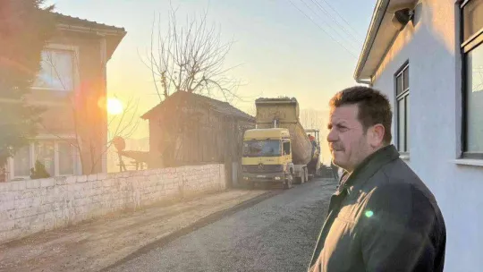 Akyazı'ya 50 bin ton asfalt