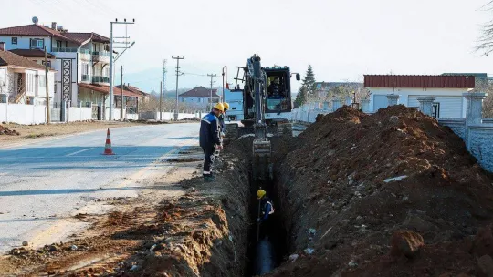 Akyazı'ya kanalizasyon, Karapürçek'e yağmursuyu hattı