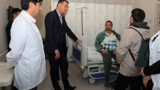 Alanya'ya getirilen depremzedelerin tedavisine başlandı