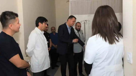 Alanya'ya getirilen depremzedelerin tedavisine başlandı