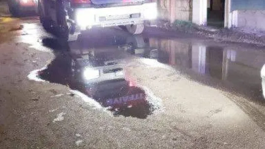 Alev topuna dönen ahırda 1 hayvan telef oldu