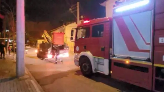 Alevlere teslim olan gecekondu kullanılamaz hale geldi