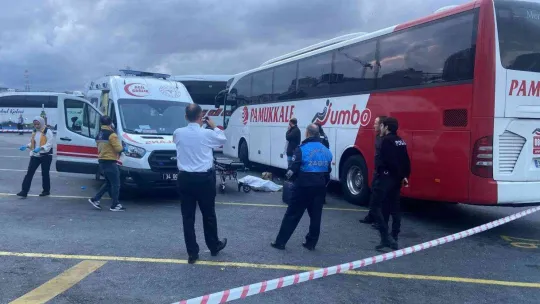 Alibeyköy Cep Otogarı'nda feci ölüm: Otobüsün altında ezilerek can verdi