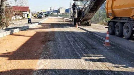 Alikahya Asım Kibar OSB yolunda genişletme