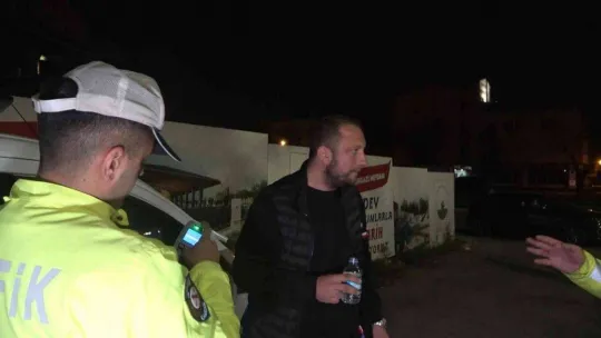 Alkollü çıkmamak için dakikalarca su içti 1,34 promil alkollü çıktı