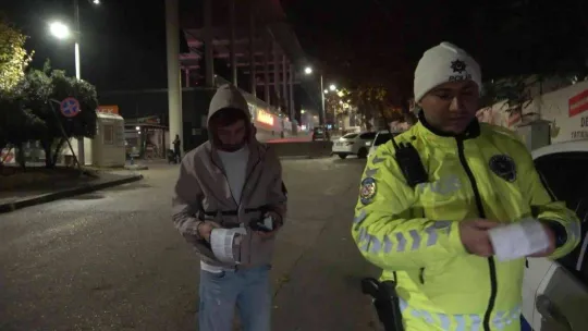 Alkollü çıkmamak için dakikalarca su içti 1,34 promil alkollü çıktı