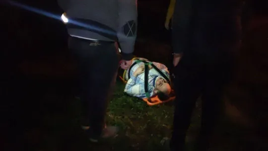 Alkollü sürücünün kullandığı otomobil sulama kanalına uçtu