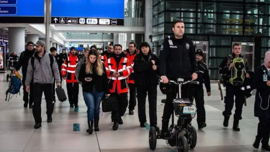 Almanya'dan Türkiye'ye özel eğitimli ekip geldi