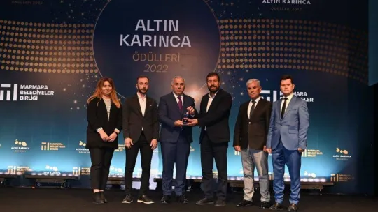 Altın Karınca'da Sındırgı ödül aldı