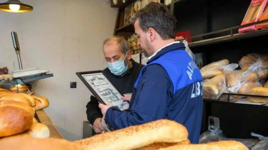 Altındağ zabıtasından fırın denetimi