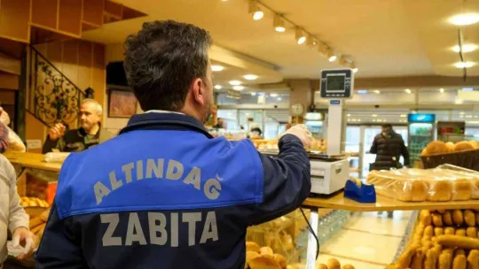 Altındağ zabıtasından fırın denetimi