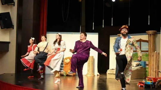 Altındağlı çocukların tiyatro keyfi