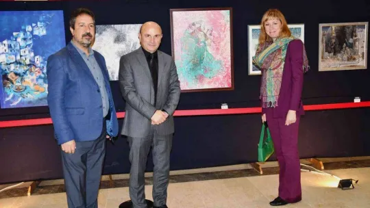 Altınova 4. Uluslararası Resim Sergisi açıldı