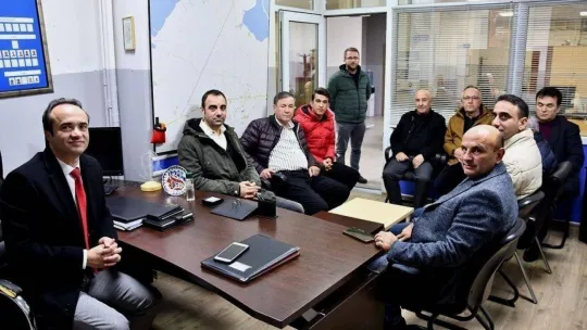 Altınova protokolü yeni yıla kamu personeliyle girdi