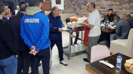 Altınovalılar sabah namazında buluştu