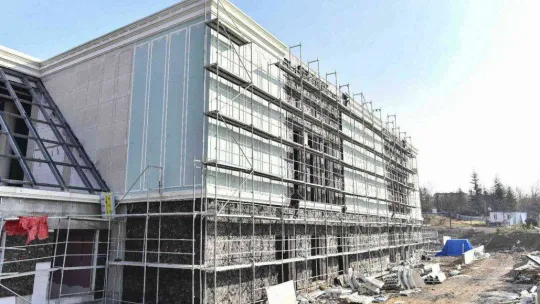 Altınpark Yüzme Havuzu inşaatı tüm hızıyla devam ediyor