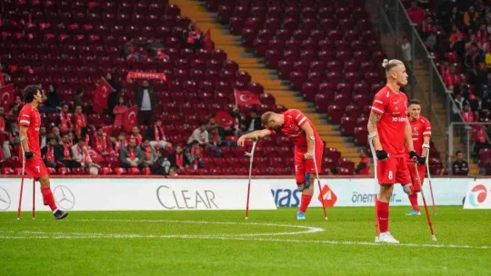 Ampute Futbol Dünya Kupası şampiyonu Türkiye