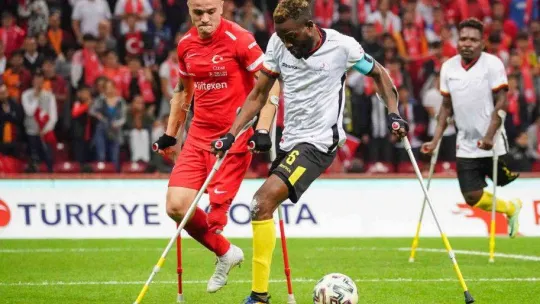 Ampute Futbol Dünya Kupası şampiyonu Türkiye