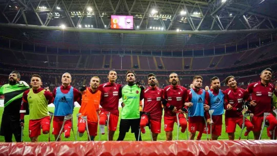 Ampute Futbol Dünya Kupası şampiyonu Türkiye