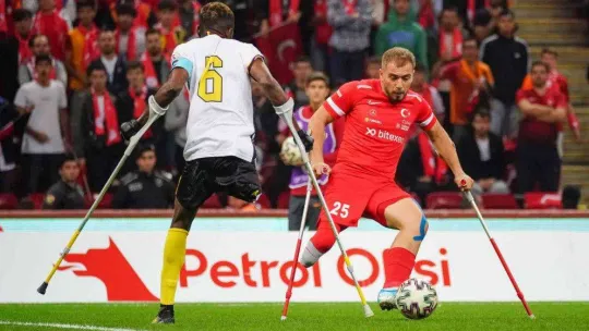 Ampute Futbol Dünya Kupası şampiyonu Türkiye