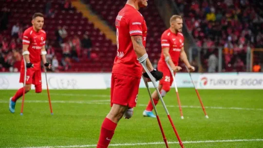 Ampute Futbol Dünya Kupası şampiyonu Türkiye