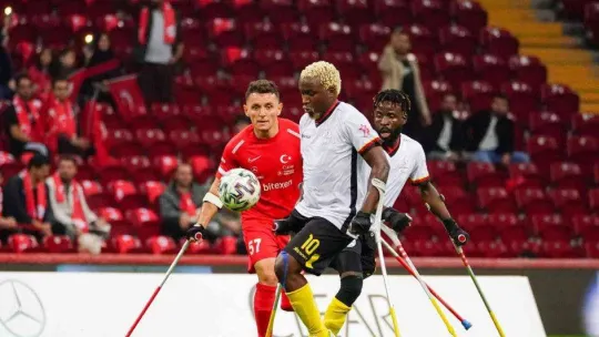 Ampute Futbol Dünya Kupası şampiyonu Türkiye