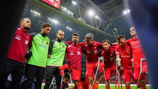 Ampute Futbol Dünya Kupası şampiyonu Türkiye