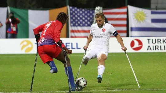Ampute Futbol Milli Takımı, son 16'da Meksika ile eşleşti