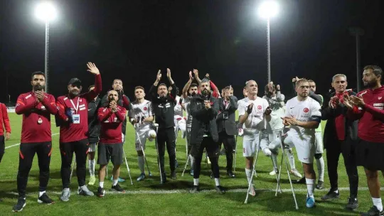 Ampute Futbol Milli Takımı, son 16'da Meksika ile eşleşti