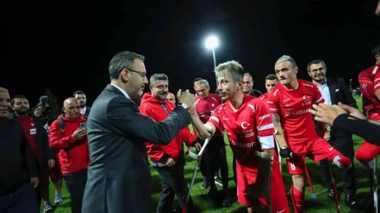 Ampute Milli Takımı çeyrek finalde