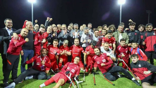 Ampute Milli Takımı çeyrek finalde