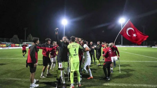 Ampute Milli Takımı, Dünya Kupası'nda Liberya'yı 5-0 yenerek son 16'ya kaldı