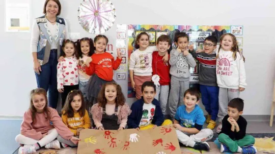 Anaokulu öğrencilerine deneysel arkeoloji eğitimi