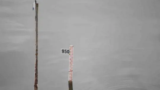 Ankara barajlarının doluluk oranı havadan görüntülendi