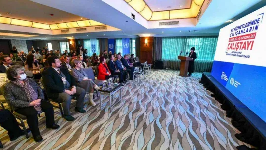 Ankara'da 'Türkiye'de Ev Hizmetlerinde Çalışanların İş Sağlığı ve Güvenliği Çalıştayı' düzenlendi