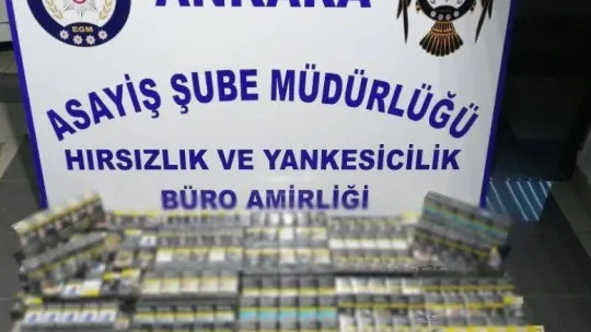 Ankara'da hırsızlık çetesine 'Keklik' operasyonu