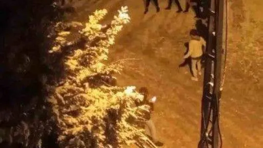 Ankara'da kar yağışı halayla kutlandı