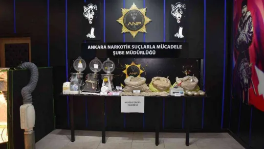 Ankara'da narkotik operasyonunda 31 kişi tutuklandı