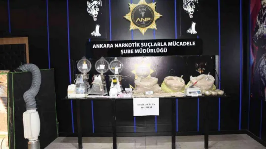 Ankara'da narkotik operasyonunda 31 kişi tutuklandı