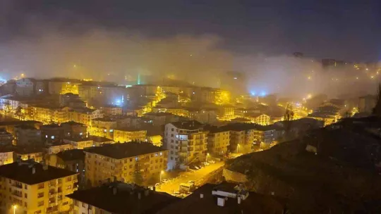 Ankara'da sis etkili oldu
