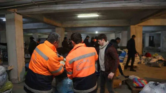 Ankara İtfaiyesi Kahramanmaraş'ta çalışmalarını sürdürüyor: 20 can kurtarıldı