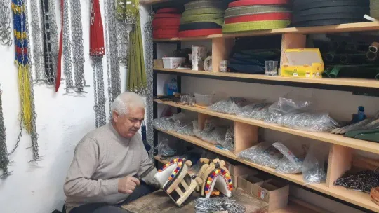 Ankara'nın Yaşayan İnsan Hazineleri Ödülü sahibi semer ustası Atıcı: 'Bu meslekleri yaşatacağız, öldürmeyeceğiz'