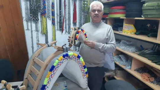 Ankara'nın Yaşayan İnsan Hazineleri Ödülü sahibi semer ustası Atıcı: 'Bu meslekleri yaşatacağız, öldürmeyeceğiz'