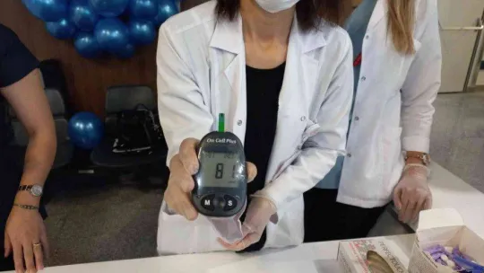 Ankara Şehir Hastanesi'nde '14 Kasım Dünya Diyabet Günü' etkinliği düzenlendi