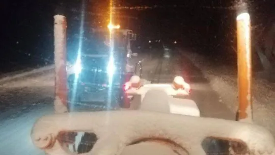 Antalya-Konya karayolu tırların geçişine tekrar kapatıldı