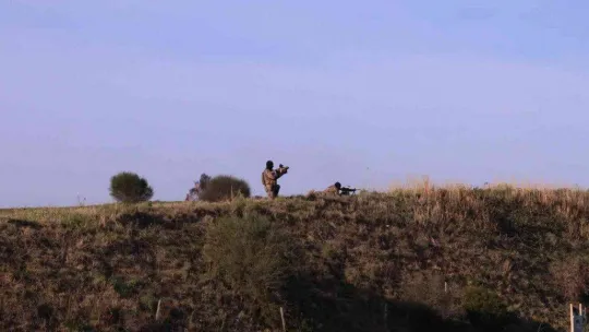 Araziye inen özel harekat polislerinden nefes kesen tatbikat