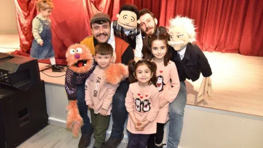 Arkadaşlığın önemini kuklalarla öğrendiler