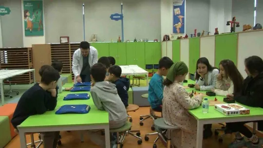 Arnavutköy'de karne hediyesi zeka yarışmaları