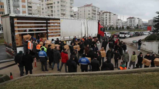 Atakum halkından dayanışma seferberliği