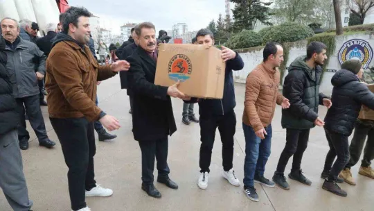 Atakum halkından dayanışma seferberliği